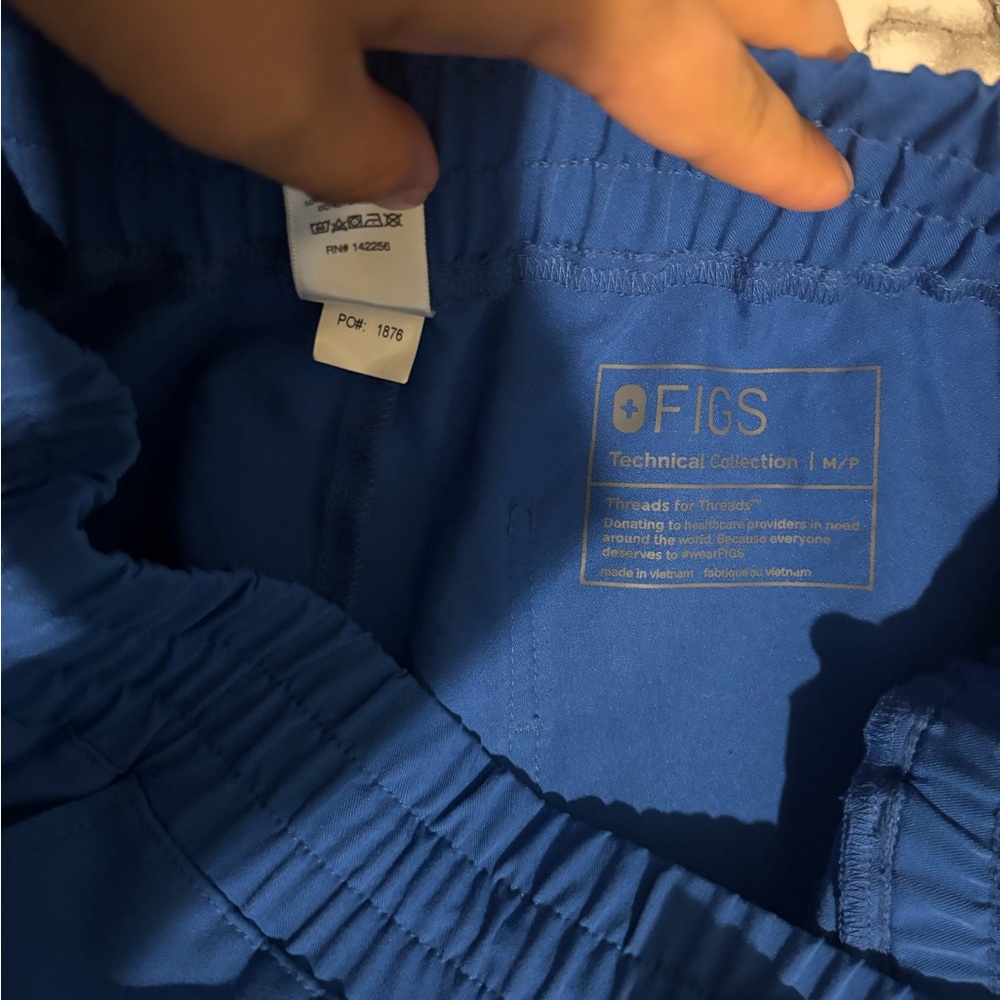 Figs women Royal Blue Joggers